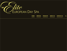 Tablet Screenshot of eliteeuropeandayspa.com